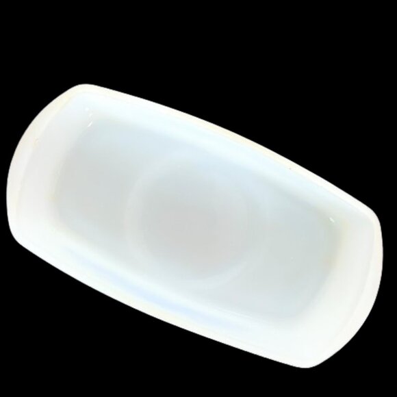 Federal Milk Glass Blue Rose Baking Dishes 🎉2X Host Pick🎉 - Picture 12 of 12